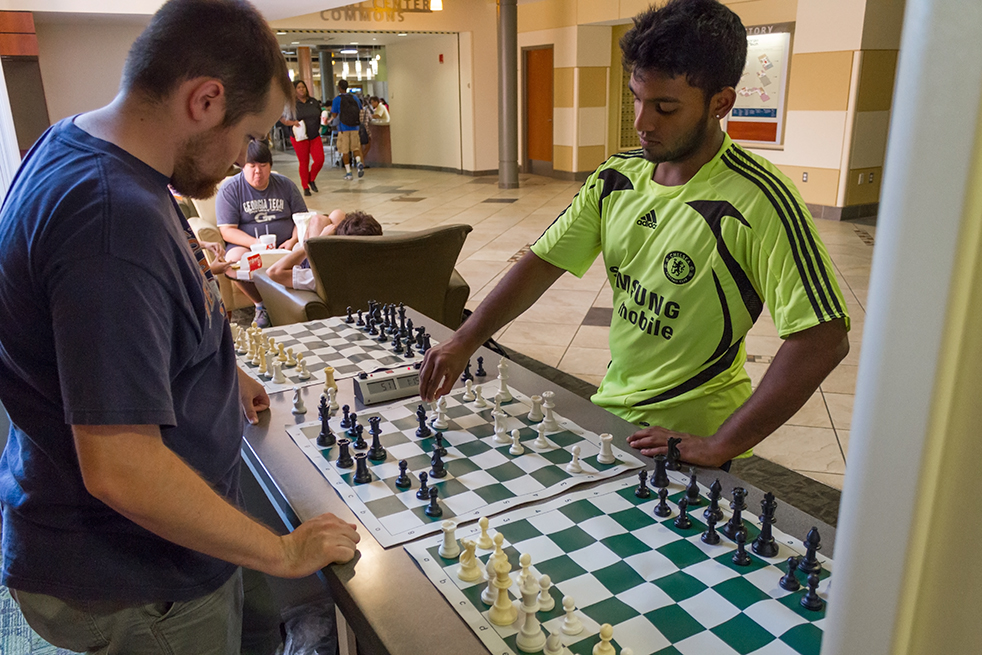 Chess Team Challenges Campus to Blindfolded Match - News Center