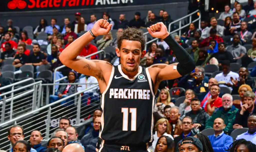 trae young rising stars jersey