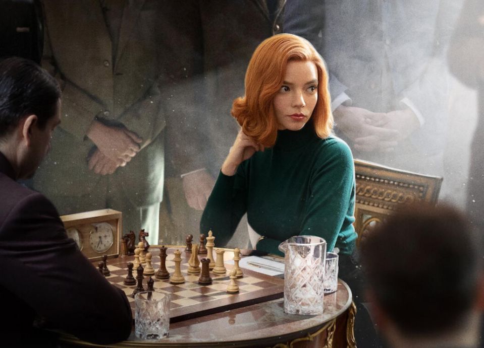 Film of Century - The One Thing We Know About Elizabeth Harmon Is That She  Loves To Win. The Queen's Gambit TV Mini-Series (2020)