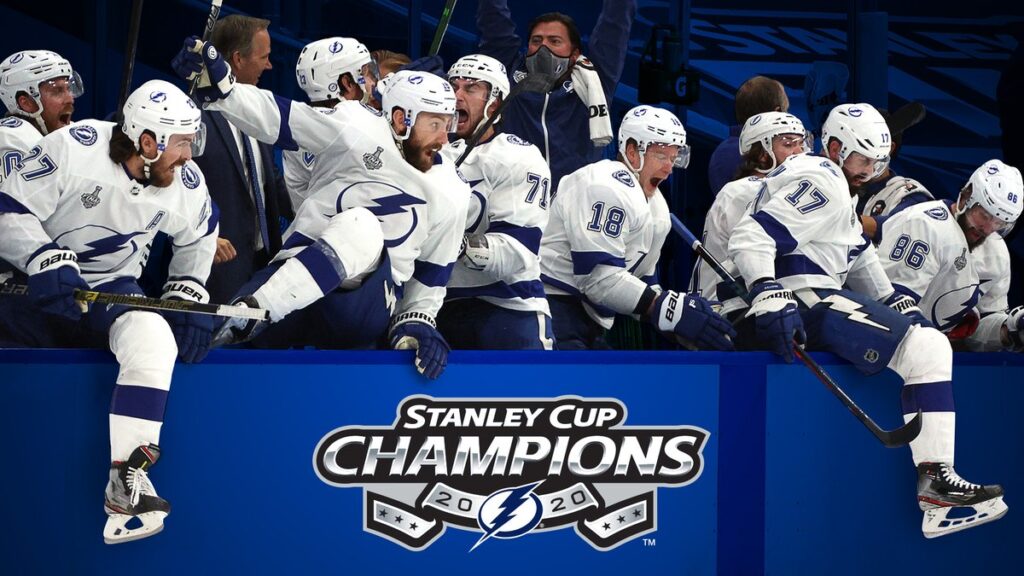 The Tampa Bay Lightning are the 2019-2020 Stanley Cup Champions