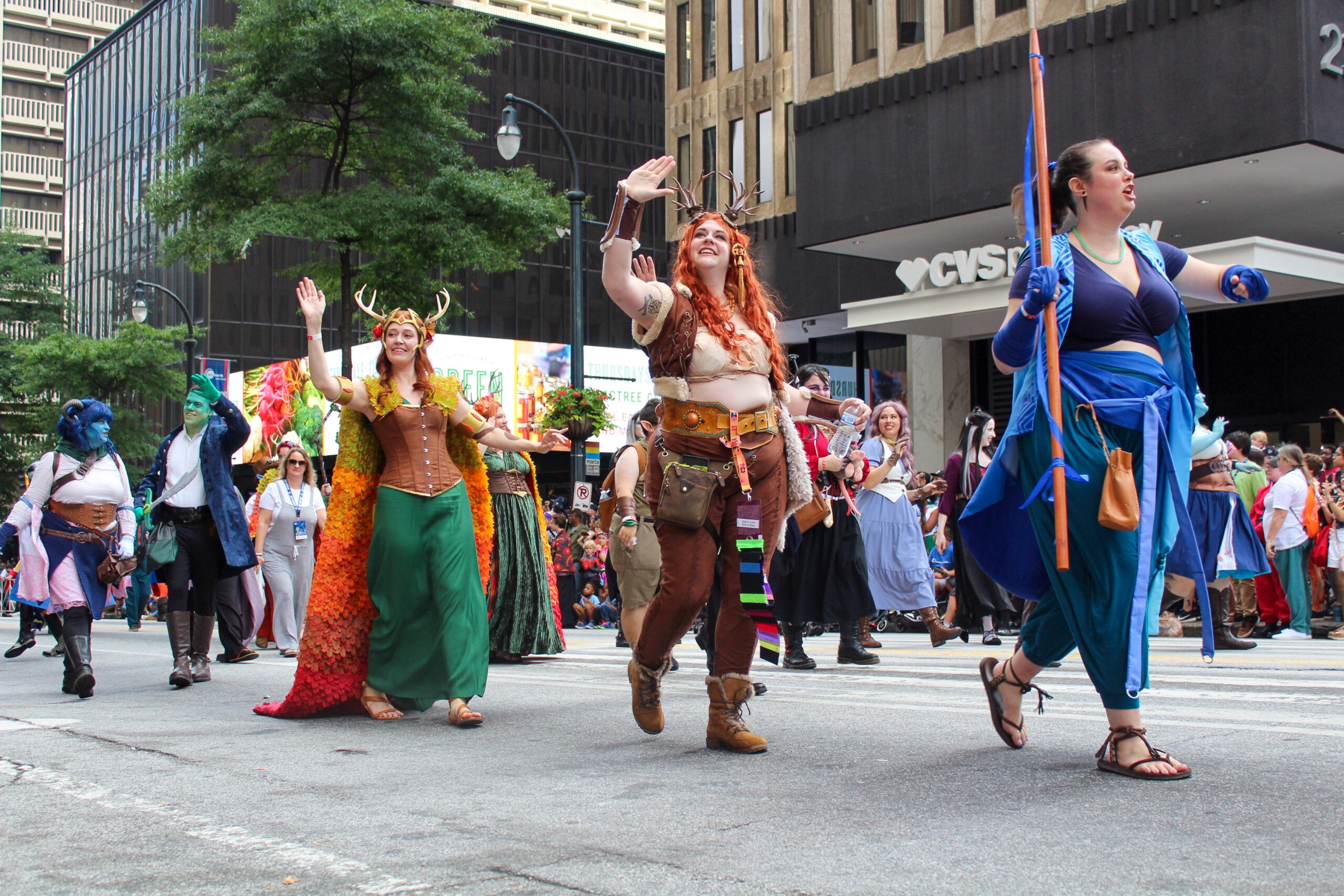 The Dragon Con parade takes Atlanta by storm - Technique