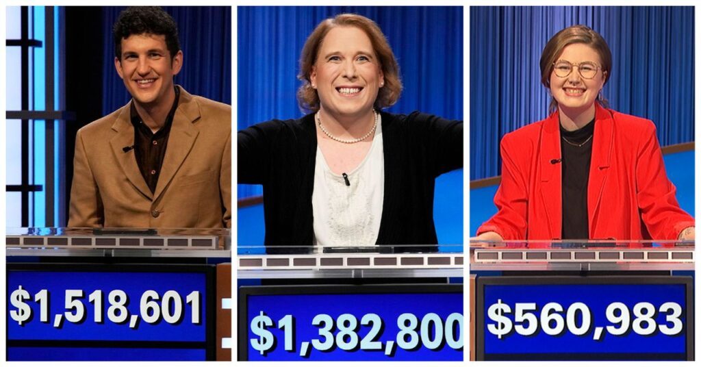 2025 Jeopardy Winners