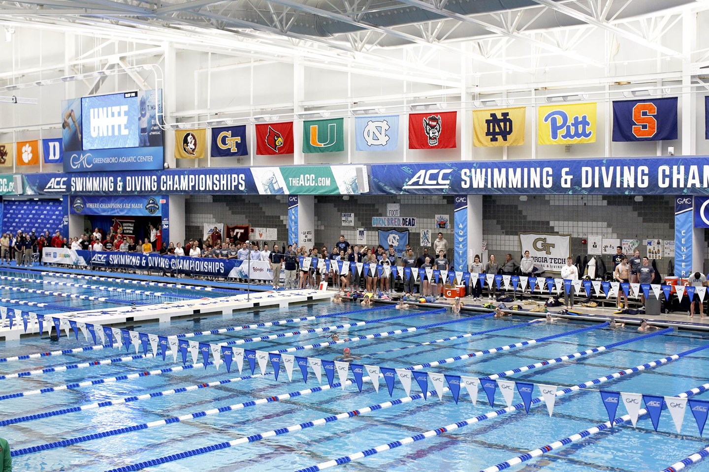 Jackets set records at 2024 ACC Championships Technique